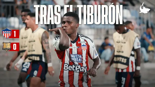 TRAS EL TIBURÓN: Junior FC 1-0 Águilas Doradas