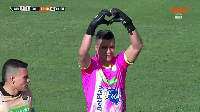 GOL AGÓNICO DE ÁGUILAS DORADAS. Jorge Soto remató desde el punto penal para poner el 2-1 ante Tolima