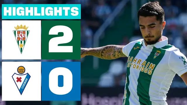 CÓRDOBA CF 2 - 0 SD EIBAR | RESUMEN LALIGA HYPERMOTION