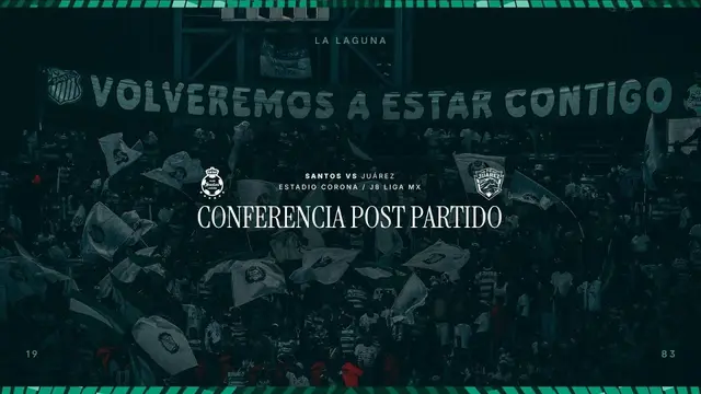 CONFERENCIA DE PRENSA J8 SANTOS 2-1 JUAREZ AP26