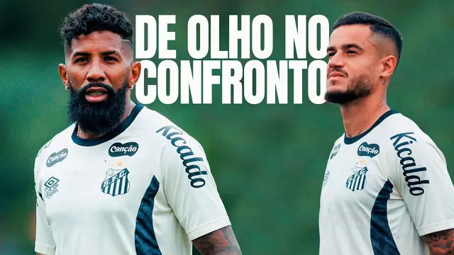 SANTOS FC FAZ ÚLTIMO TREINO ANTES DO CONFRONTO CONTRA FLUMINENSE