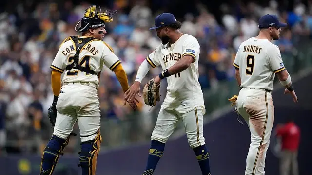 Breaking down the Brewers' win in NLCS Game 1 over the Dodgers!
