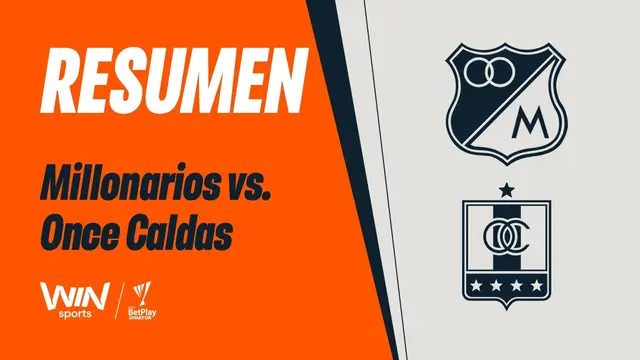 Millonarios vs. Once Caldas (resumen y goles) | Liga BetPlay Dimayor 2026-2 | Fecha 13