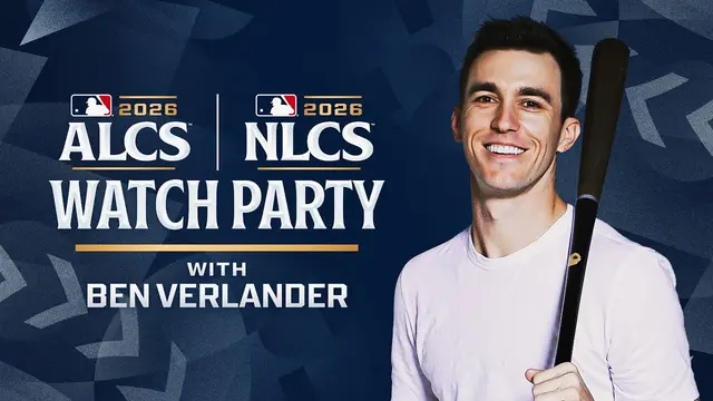 Watching Rays-Guardians ALCS Game 3 with Ben Verlander!