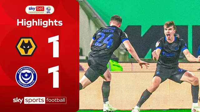 Devlin nets late STUNNER! 💪 | Wolves 1-1 Portsmouth | EFL Highlights