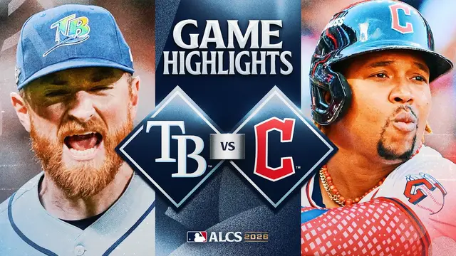 RAYS vs. GUARDIANS: ALCS Full Game 5 Highlights (October 18) | 2026 MLB Postseason