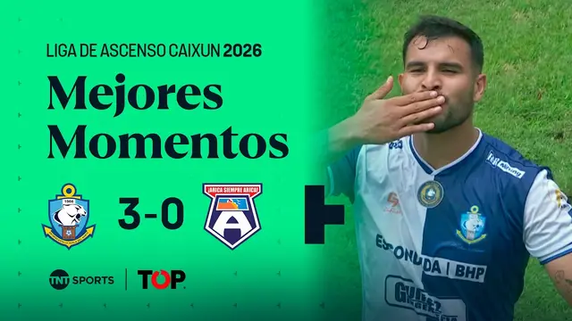 Compacto TOP | ⚪️🔵 Dep. Antofagasta 3 - 0 🔵 San Marcos | Liga de Ascenso Caixun 2026 - Fecha 27