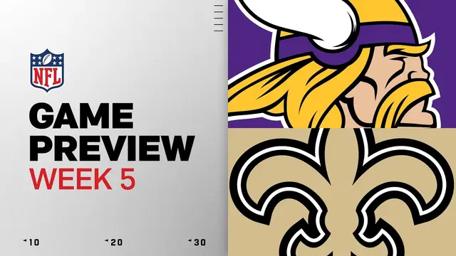 Minnesota Vikings vs New Orleans Saints | 2026 Week 5 Game Preview