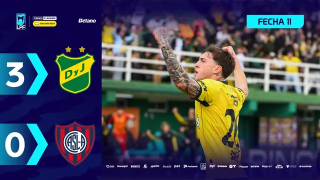 DEFENSA Y JUSTICIA 3 - 0 SAN LORENZO | Resumen del partido | #TorneoMercadoLibre Clausura 2026 🏆