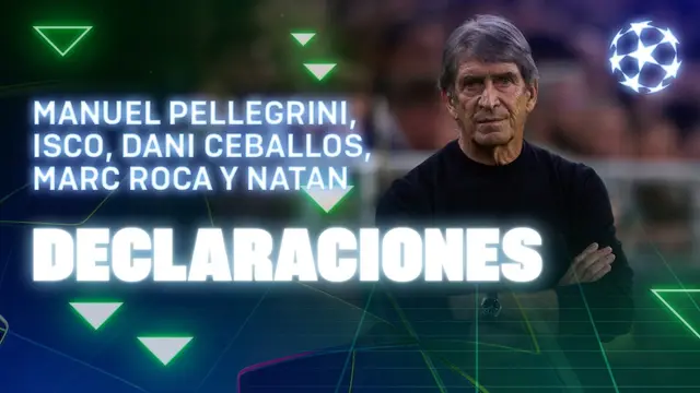 Reacciones de Pellegrini, Isco, Ceballos, Marc Roca y Natan tras el #RealBetisFeyenoord 🗣🎙 | BETIS