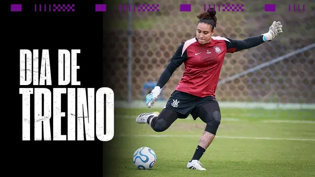 TREINO DAS BRABAS: PREPARAÇÃO ENCERRADA PARA AS QUARTAS DE FINAL DA CONMEBOL LIBERTADORES FEMENINA.