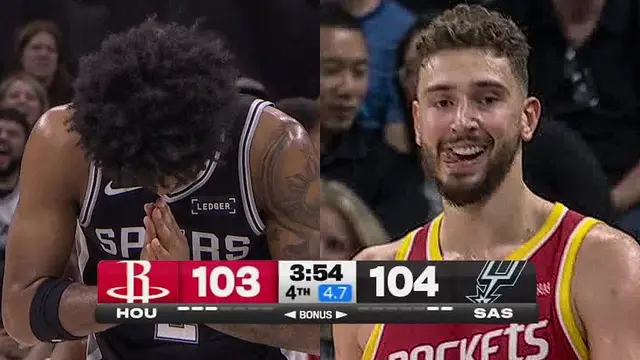 Final 4:30 ABSOLUTE CINEMA Spurs vs Rockets | October 23, 2026