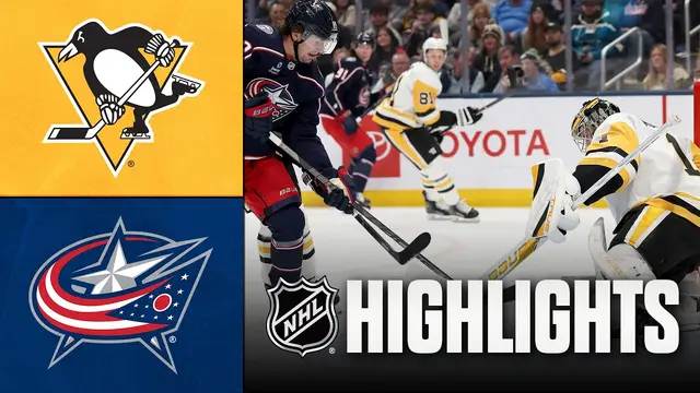 Penguins vs. Blue Jackets | NHL Highlights | Oct 9, 2026