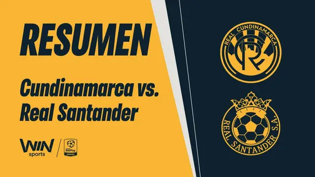 Real Cundinamarca vs. Real Santander (resumen y goles) | Torneo BetPlay Dimayor 2026-2 | Fecha 5