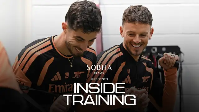 INSIDE TRAINING | Arsenal prepare to face Liverpool at Anfield | Premier League