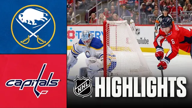 Sabres vs. Capitals | NHL Highlights | Oct 24, 2026