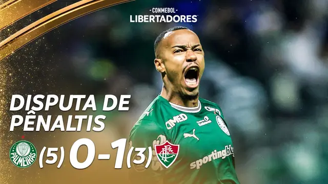 DISPUTA DE PÊNALTIS | PALMEIRAS X FLUMINENSE | CONMEBOL LIBERTADORES 2026