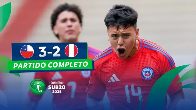 REMONTADA ÉPICA DE CHILE EN LA CONMEBOL SUB20 2025