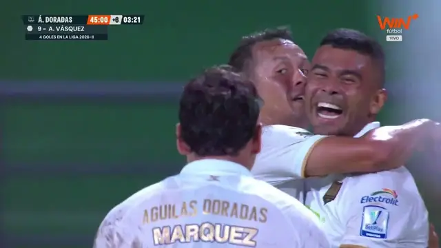 ¡LLEGÓ EL GOL DEL GOLEADOR! Vásquez pone el 2-0 de Águilas Doradas ante Alianza. #LALIGAxWIN 🦅⚽🔥