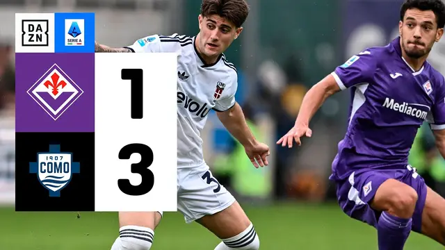 Fiorentina vs Como (1-3) | Resumen y goles | Highlights Serie A