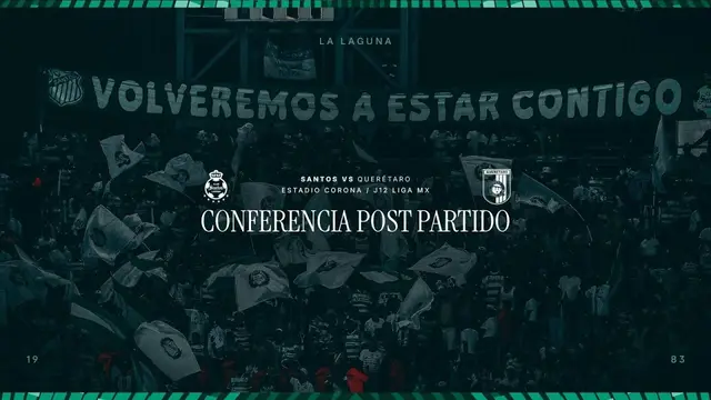 CONFERENCIA DE PRENSA J12 SANTOS 5-0 QUERÉTARO AP26