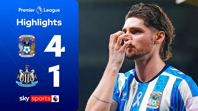 Sky Blues STUN Magpies to get first home win! | Coventry 4-1 Newcastle | Premier League Highlights