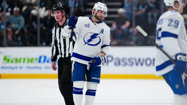 Nikita Kucherov becomes the all-time leading points scorer for the Tampa Bay Lightning!