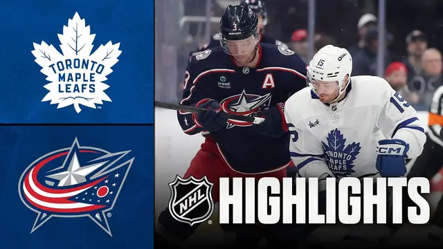 Maple Leafs vs. Blue Jackets | NHL Highlights | Oct 20, 2026