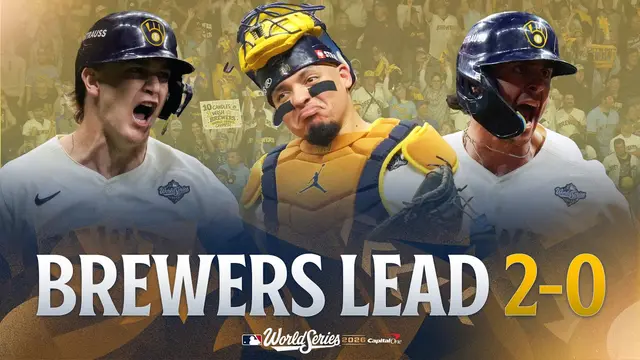 INSTANT REACTION: Brewers are 2 wins away from winning the World Series! | MLB Network