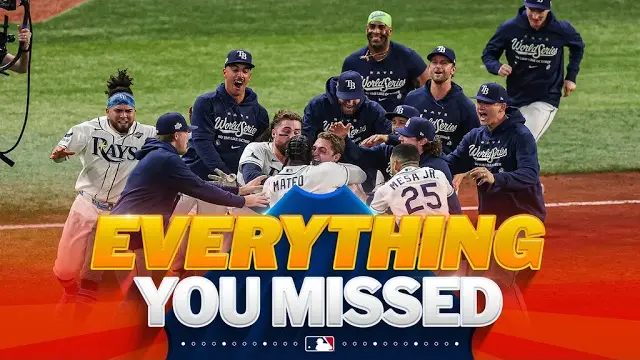 WHAT A FINISH! World Series Game 4 between the Brewers and Rays was a THRILLER!