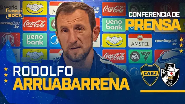 CONFERENCIA DE PRENSA de ARRUABARRENA post BOCA vs VASCO DA GAMA | TORNEO CLAUSURA 2026