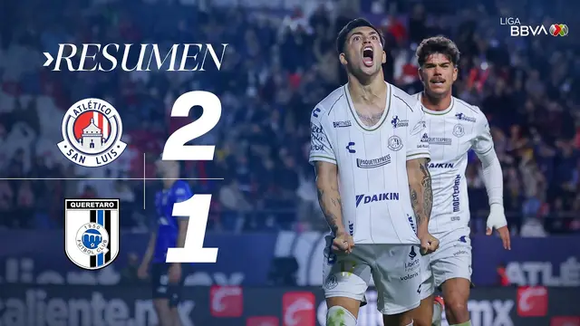ATLÉTICO DE SAN LUIS 2-1 QUERÉTARO | Los Potosinos resisten ante Gallos Blancos | J13 AP2026