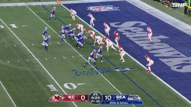 CHIEFS DEFENSE GETS AN INT TO SAVE A TD!