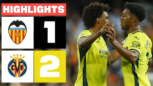 VALENCIA CF 1 - 2 VILLARREAL CF | RESUMEN LALIGA EA SPORTS
