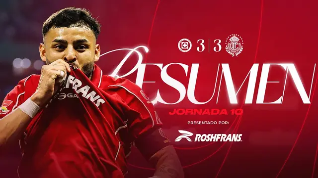 El resumen J10 | Cruz Azul 🆚 Toluca | Apertura 2026