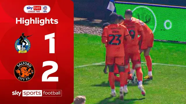 Wiredu fires in SCREAMER! 👏 | Bristol Rovers 1-2 Salford | EFL Highlights