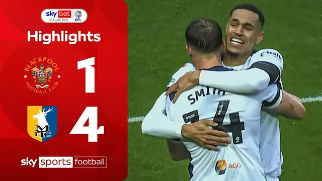 Mansfield SIX unbeaten in the league! | Blackpool 1-4 Mansfield | EFL Highlights