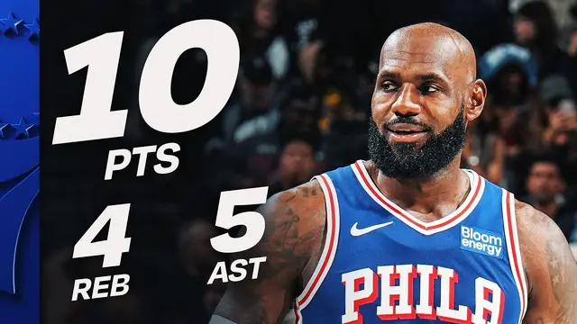 LeBron James DID IT ALL in his 76ers Preseason Debut | October 8, 2026