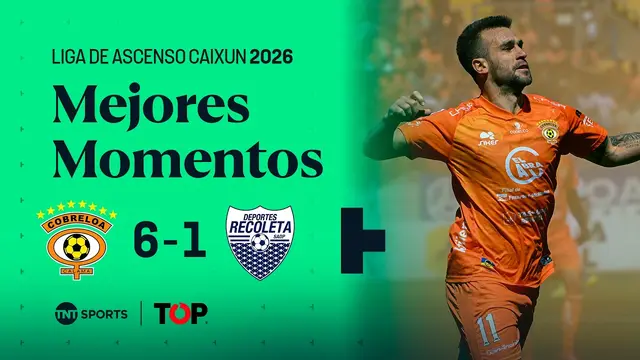 Compacto TOP | 🟠🦊 Cobreloa 6 - 1 🔵⚪ Deportes Recoleta | Liga de Ascenso Caixun 2026 - Fecha 28