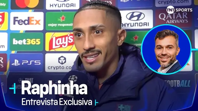 RAPHINHA: "NO NOS QUITA CONFIANZA" | PSG 4-2 BARCELONA I ENTREVISTA I UEFA CHAMPIONS LEAGUE