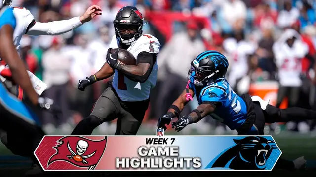 Tampa Bay Buccaneers vs Carolina Panthers Game Highlights | 2026 NFL Season Week 7