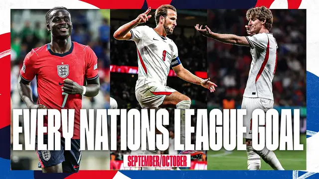 Every England Nations League Goal! 🔥 | September & October 2026