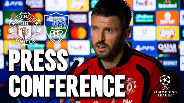 Michael Carrick Pre-AS Roma Press Conference | UEFA Champions League