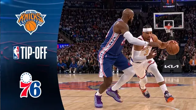 ¡LOS SIXERS DE LEBRON JAMES AMARGARON LA FIESTA DEL KNICKS CAMPEÓN! 🏀