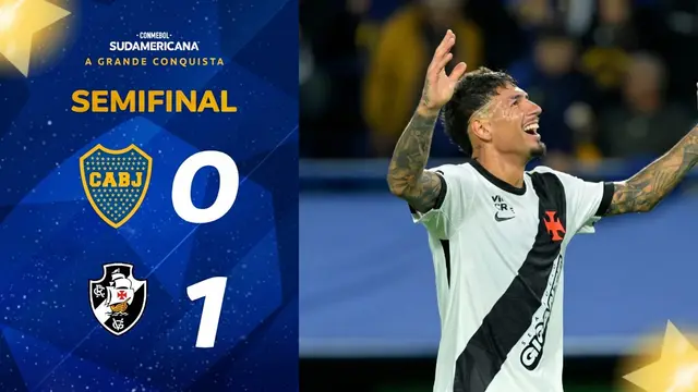 GOL | BOCA JUNIORS X VASCO DA GAMA | SEMIFINAL | CONMEBOL SUDAMERICANA 2026
