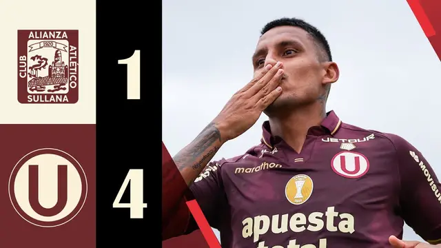 Universitario 4 - 1 Alianza Atlético AL RAS DE CANCHA 🎥⚽ | Resumen, highlights y goles