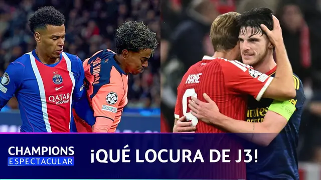 ¡PSG Y BARCELONA NOS DIERON SHOW EN LA JORNADA 3! | CHAMPIONS ESPECTACULAR