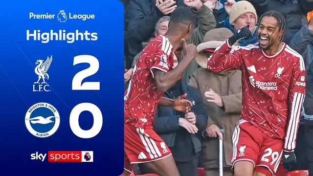 Reds move into top four after home win 📈 | Liverpool 2-0 Brighton | Premier League Highlights