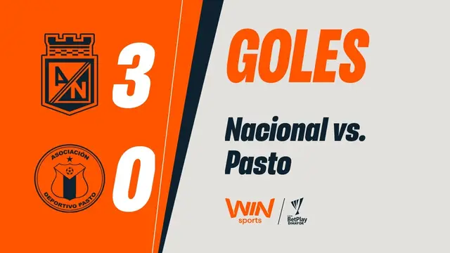 Nacional vs. Pasto (goles) | Liga BetPlay Dimayor 2026-2 | Fecha 14
