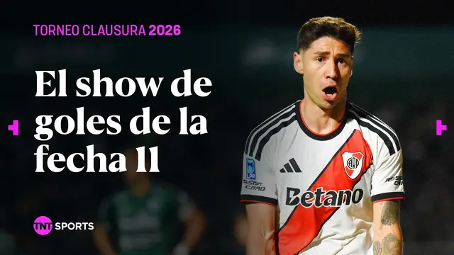 SHOW DE GOLES ⚽ Fecha 11 - Torneo Clausura 2026